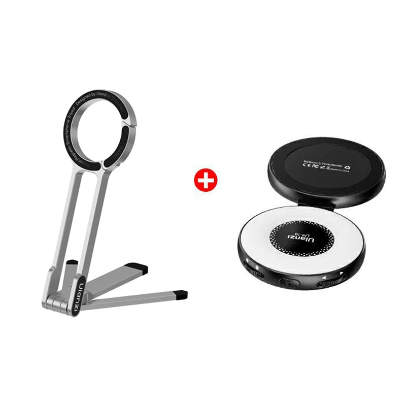 MA30 Magsafe Phone Tripod Dual-Sided Magnetic Phone Holder Phone Stand for Iphone 16 15 Outdoor Travel Vlog Livestreaming