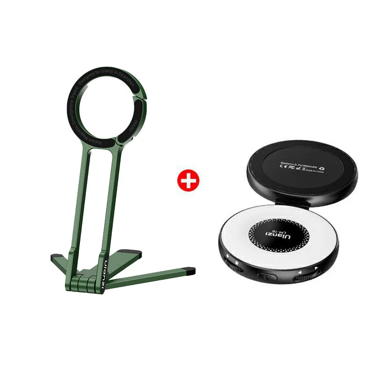 MA30 Magsafe Phone Tripod Dual-Sided Magnetic Phone Holder Phone Stand for Iphone 16 15 Outdoor Travel Vlog Livestreaming